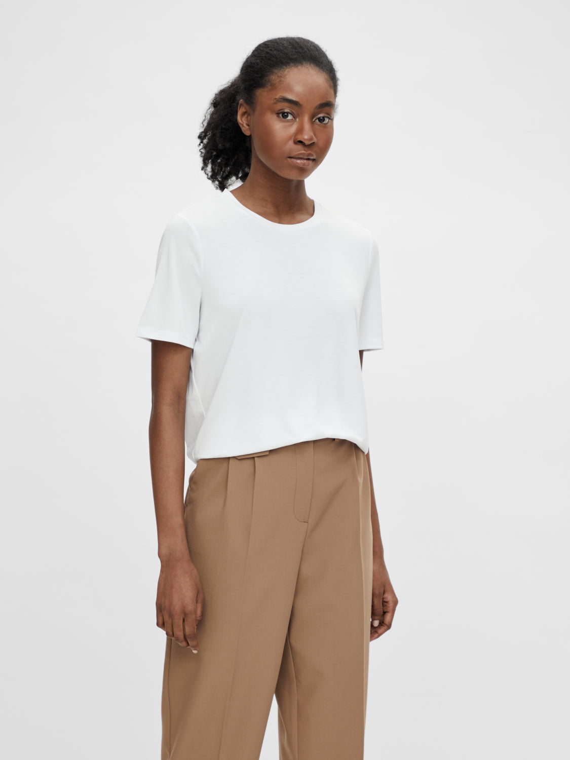 OBJANNIE T-Shirt - White